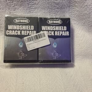 Lot of 2 - Rayhong Windshield Crack Repair Kit 20mL